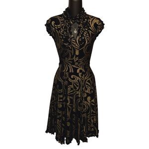 Vintage Anabella's‎ paisley print dress